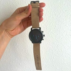 MVMT Chrono Gunmetal Sandstone 45mm Mens Watch